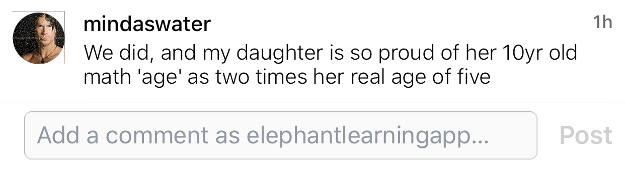 Screenshot of testimonial from Neil on Facebook