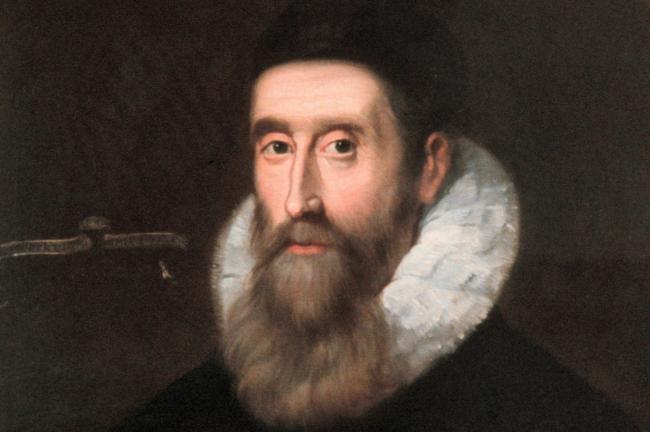 Portrait of John Napier Champion of the Decimal Point and an Early Calculator