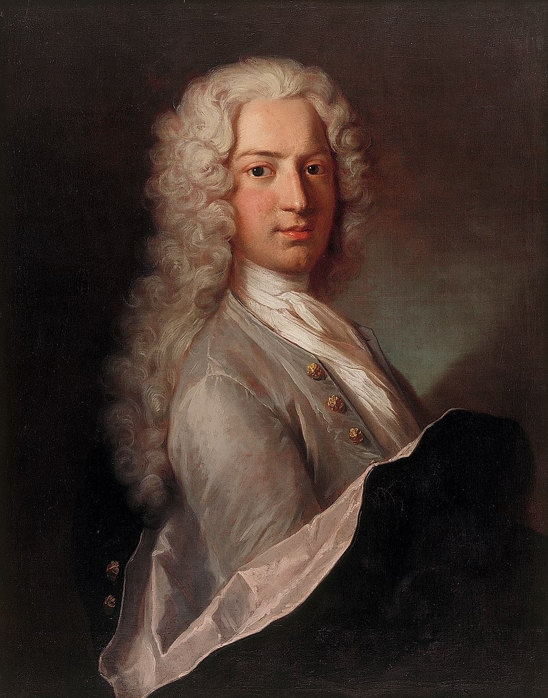 Portrait of Daniel Bernoulli one of the eight Mathematical Geniuses of the family